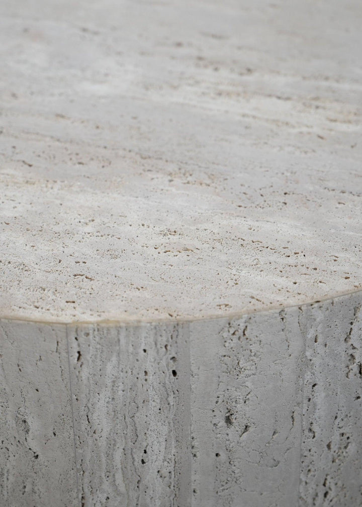 White Travertine  Marble