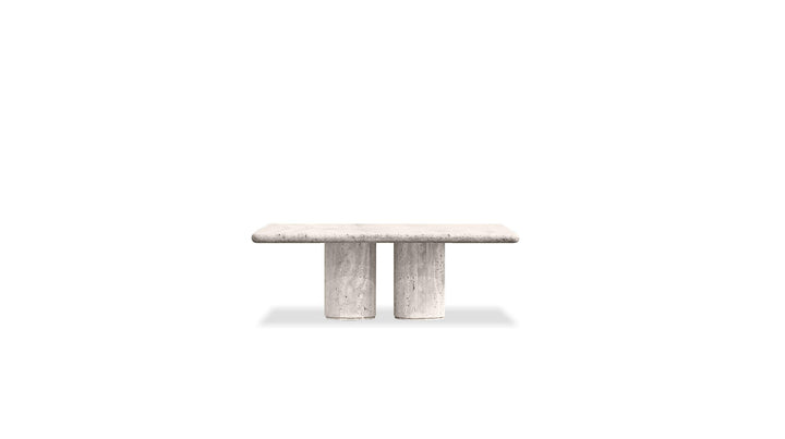 White Travertine  Marble