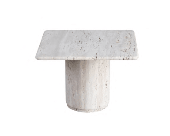 White Travertine  Marble