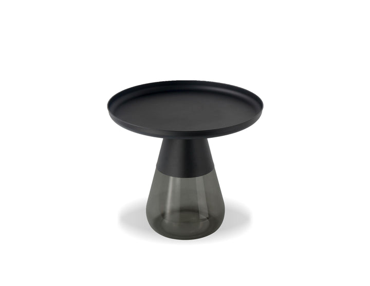 Black Aluminum/Smoke Glass