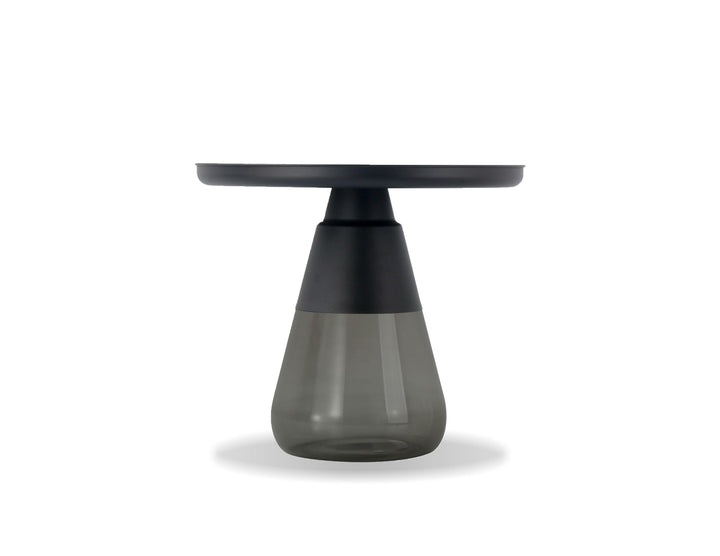 Black Aluminum/Smoke Glass