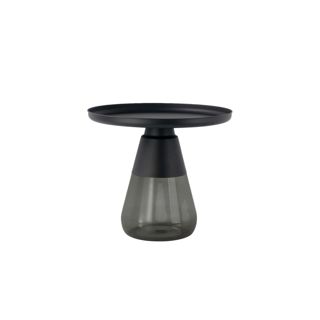 Black Aluminum/Smoke Glass