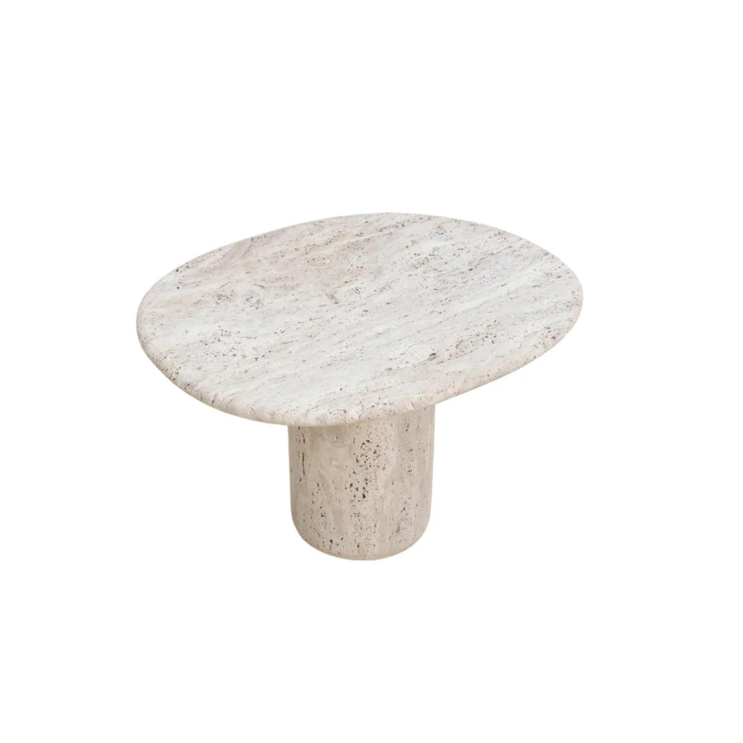White Travertine  Marble