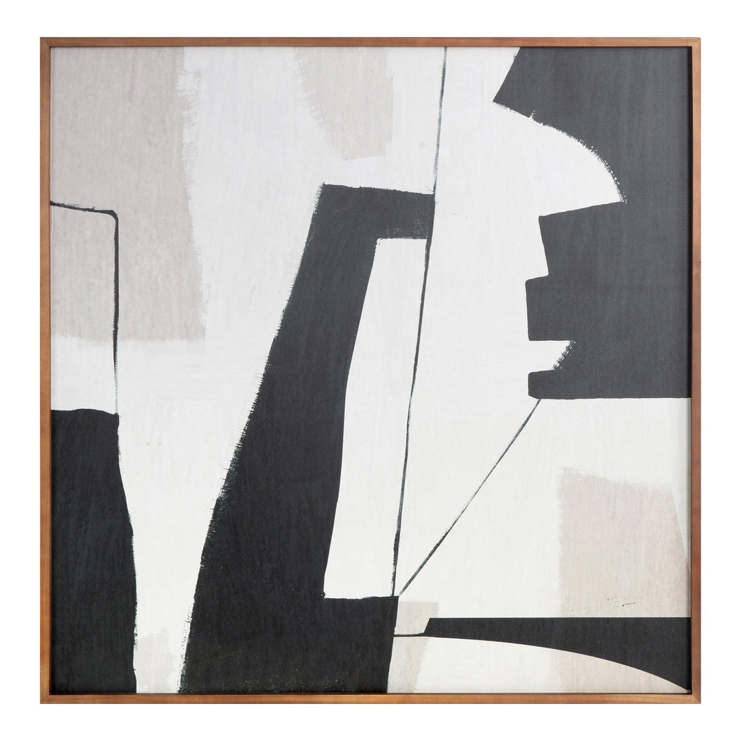 Nostalgia Framed Painting Warm Palette - SwayLiving