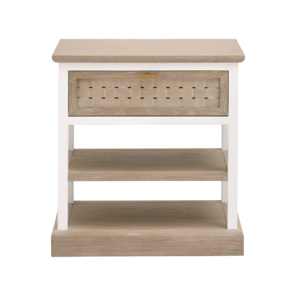 Weave 1-Drawer Side Table - SwayLiving