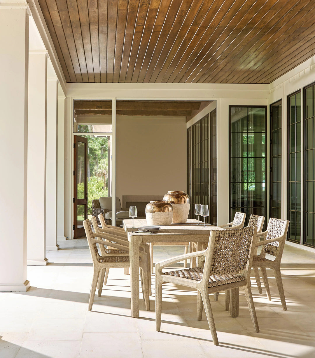SwayLiving - Edenton Outdoor Dining Table (108") - X09224 | SwayLiving 