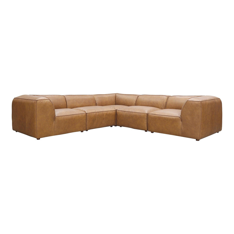 Form Dream Modular Sectional Sonoran Tan Leather - SwayLiving