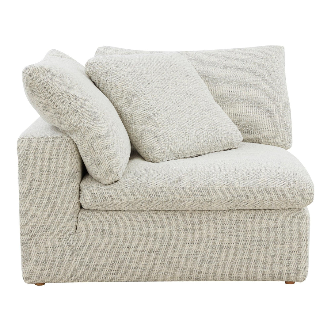 Clay Corner Chair Performance Fabric Coastside Sand - SwayLiving