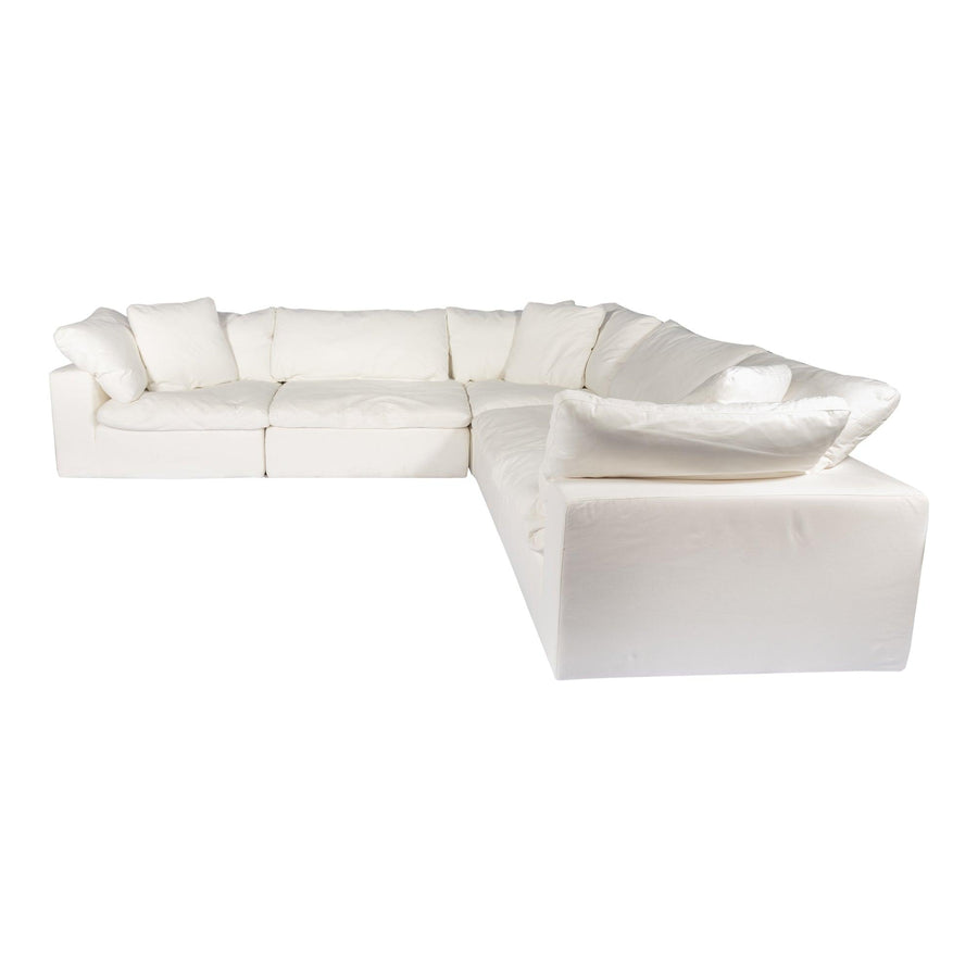 Clay Classic Modular Sectional Performance Fabric White - SwayLiving