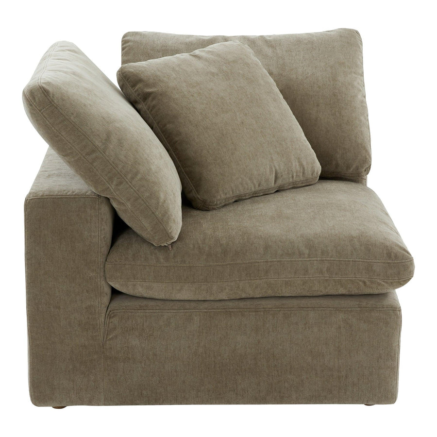 Terra Corner Chair Performance Fabric Desert Sage - SwayLiving