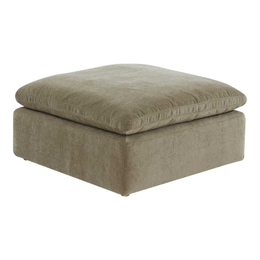 Terra Ottoman Performance Fabric Desert Sage - SwayLiving