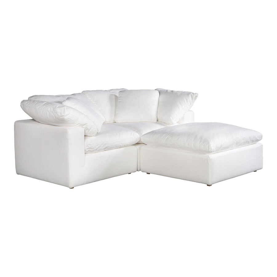 Terra Condo Nook Modular Sectional Performance Fabric White - SwayLiving