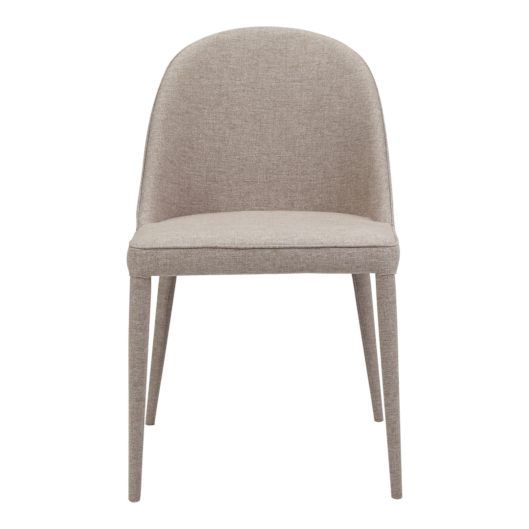 SwayLiving - Burton Fabric Dining Chair Light Grey - Set of 2 - YM-1001-26 | SwayLiving