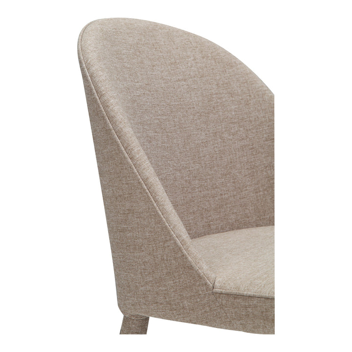 SwayLiving - Burton Fabric Dining Chair Light Grey - Set of 2 - YM-1001-26 | SwayLiving