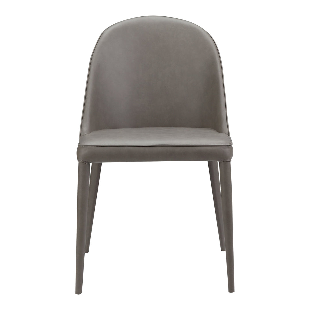 Grey Vegan Leather