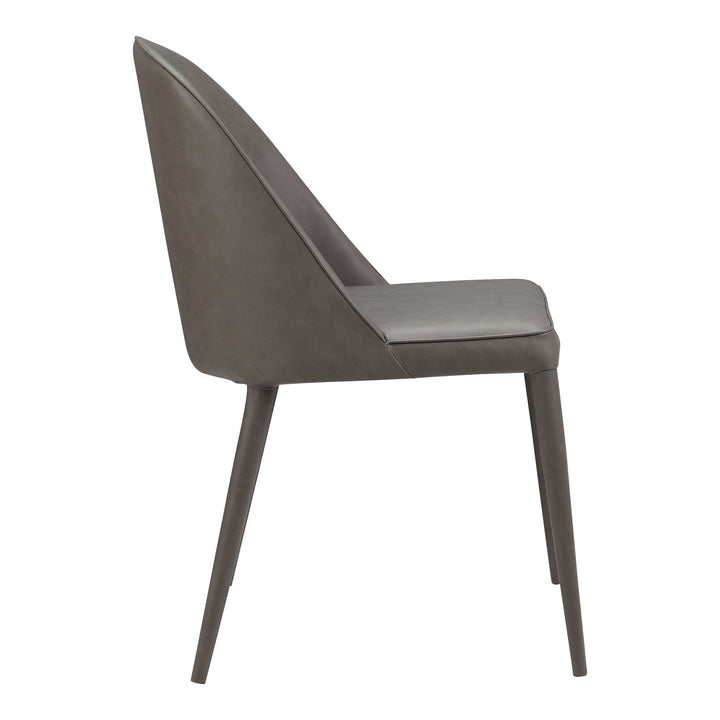 Grey Vegan Leather