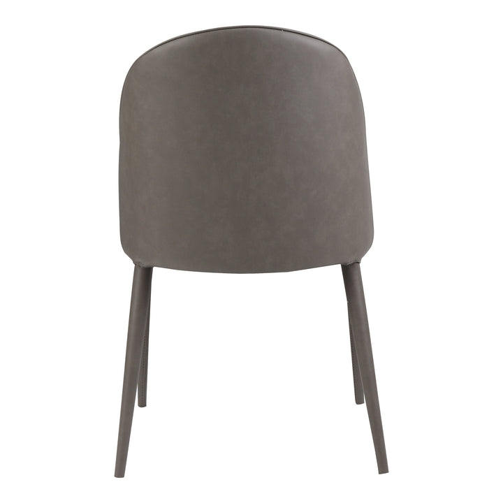 Grey Vegan Leather