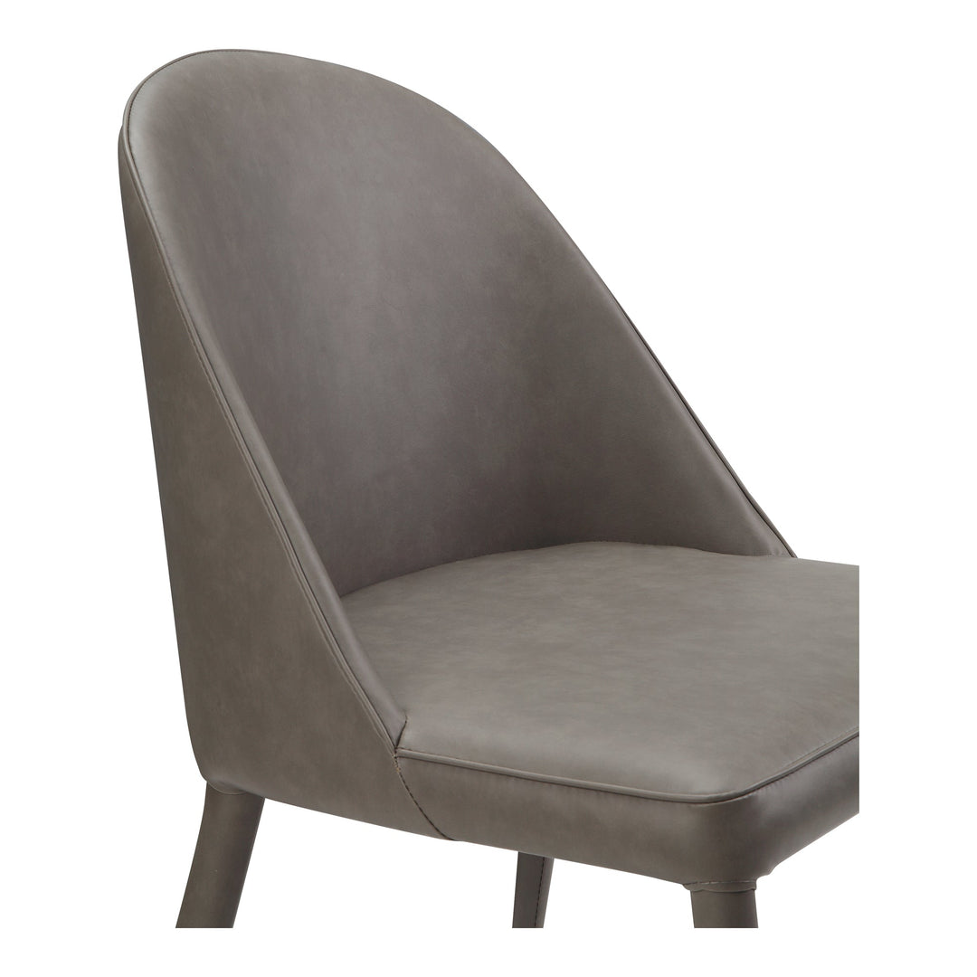 Grey Vegan Leather
