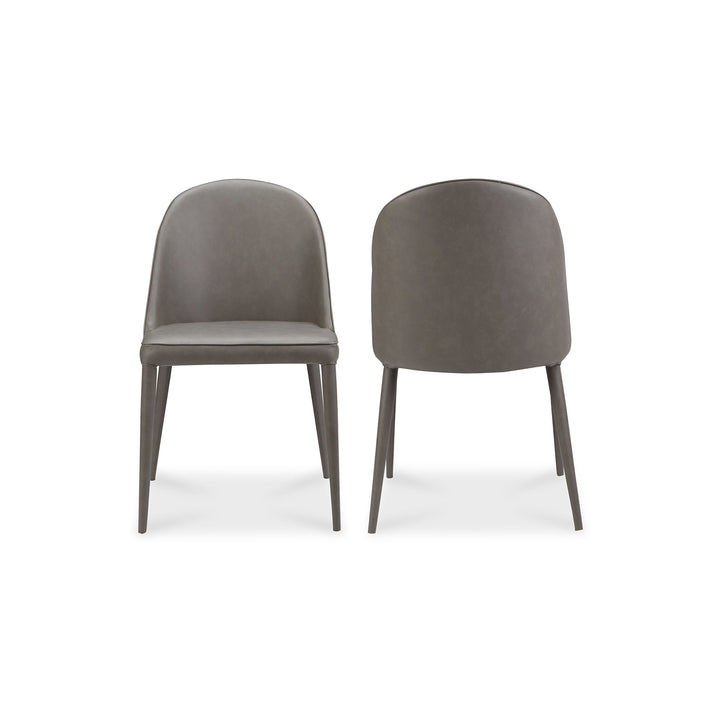 Grey Vegan Leather