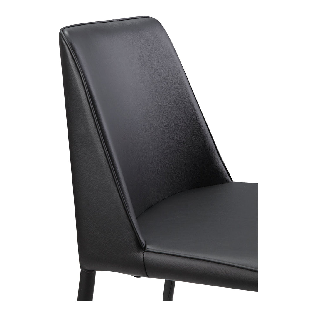 Black Vegan Leather