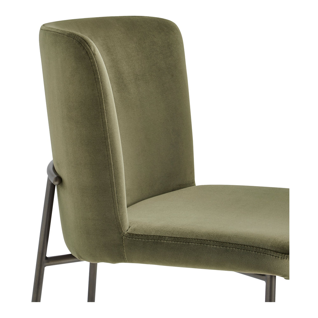 Faux Green Mohair
