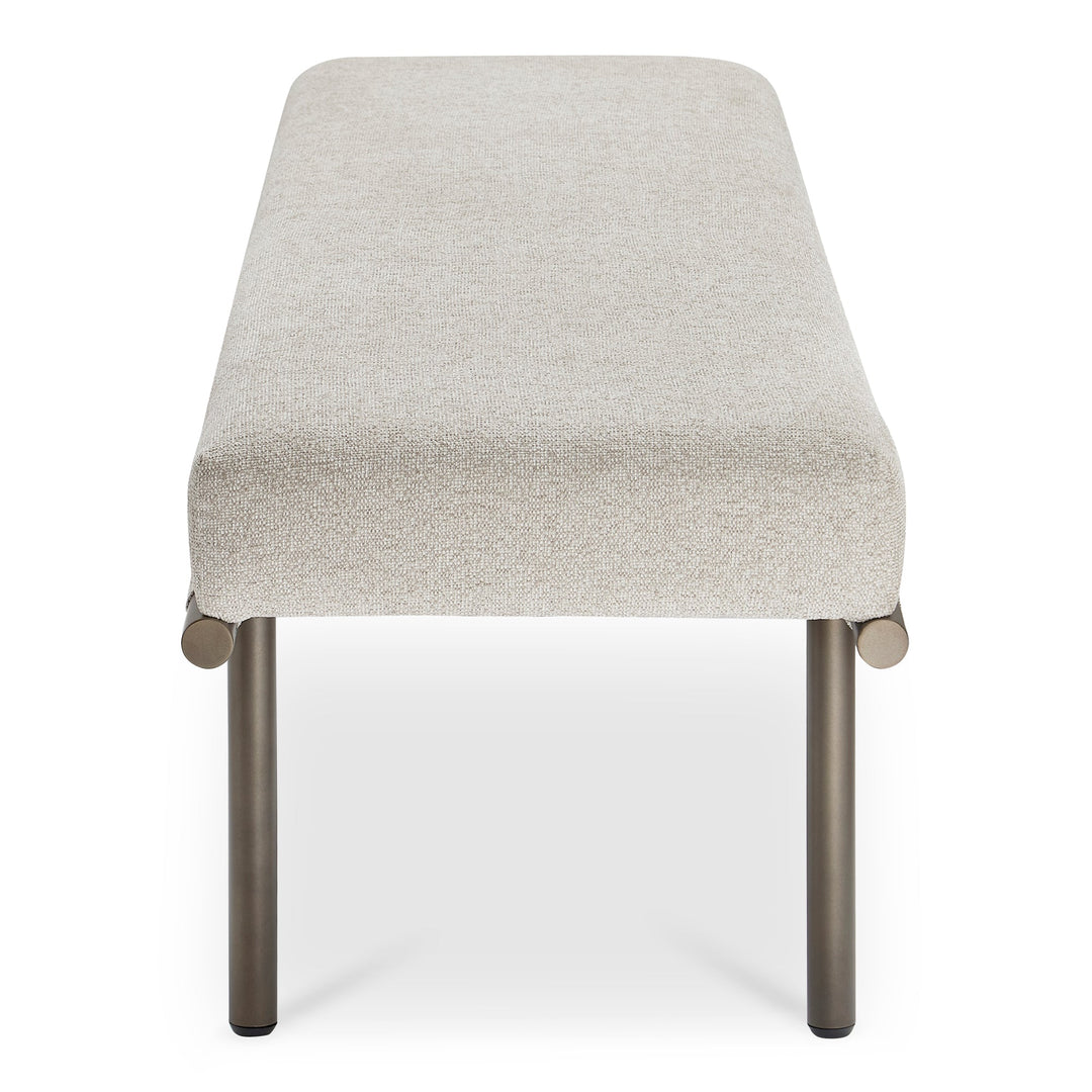 SwayLiving - Carson Dining Bench Beige - YM-1016-34 | SwayLiving