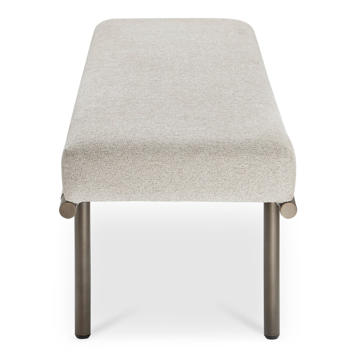 SwayLiving - Carson Dining Bench Beige - YM-1016-34 | SwayLiving