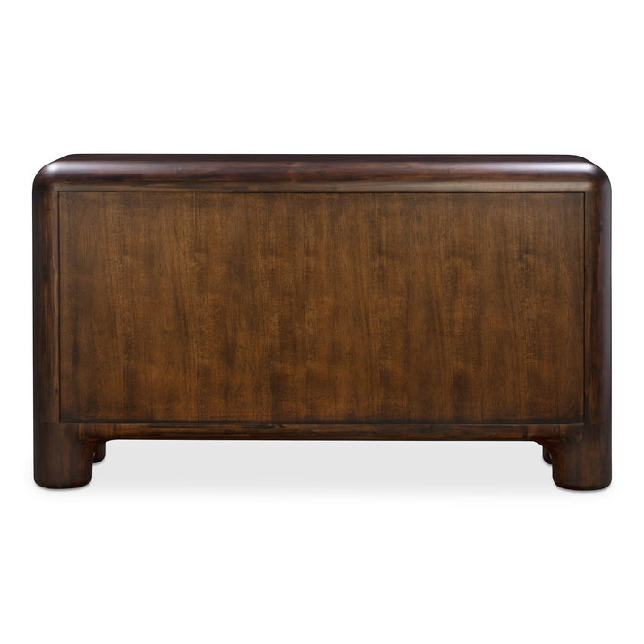 Rowan 6 Drawer Dresser Dark Brown | SwayLiving