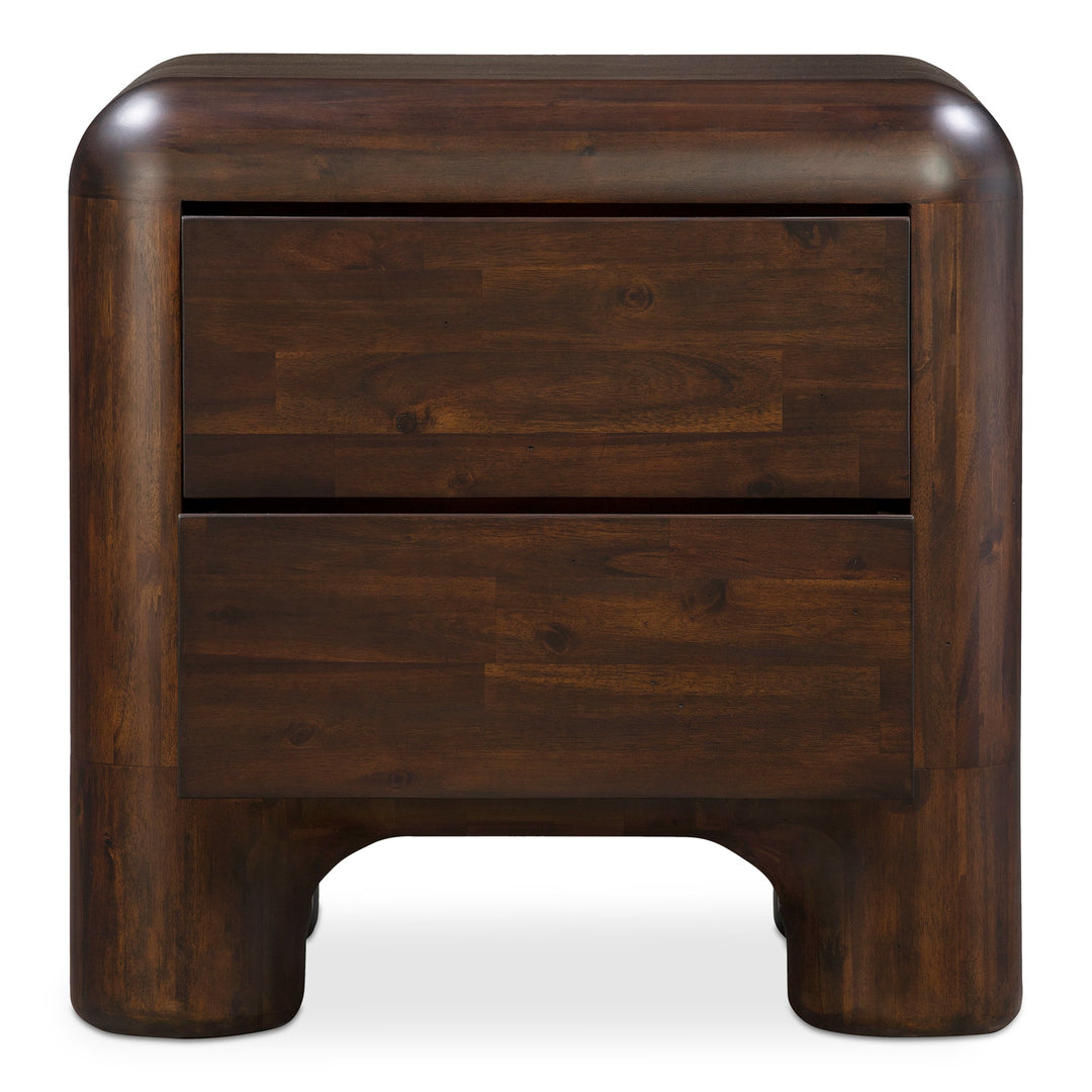 SwayLiving - Rowan Nightstand Dark Brown - YR-1016-20 | SwayLiving
