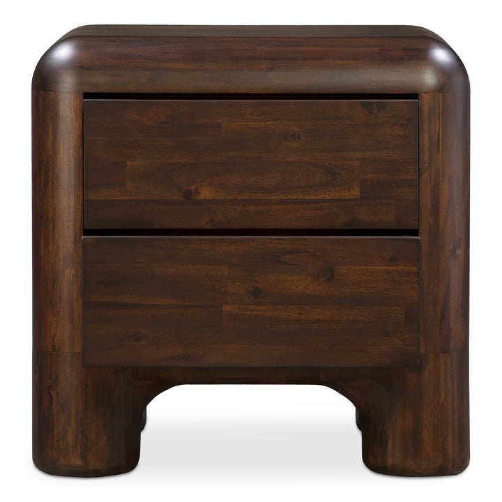 SwayLiving - Rowan Nightstand Dark Brown - YR-1016-20 | SwayLiving