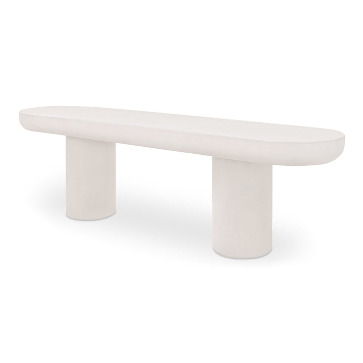 SwayLiving - Rocca Bench Cream - ZT-1037-05-0 | SwayLiving