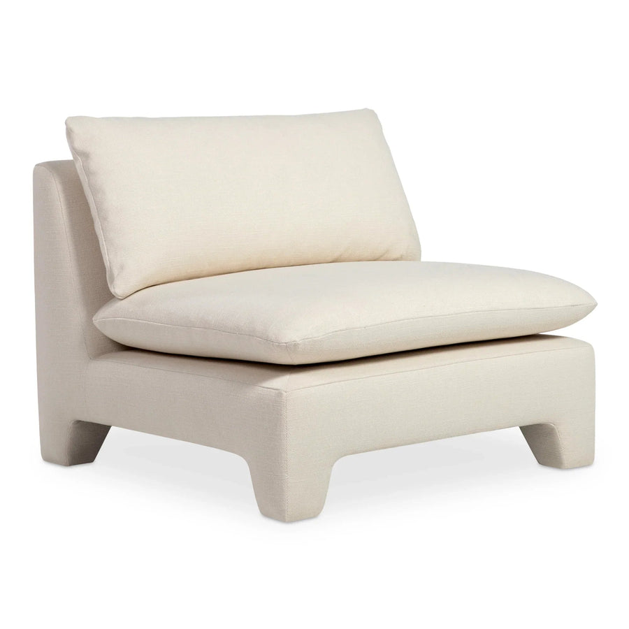 Estelle Lounge Chair Cream - SwayLiving
