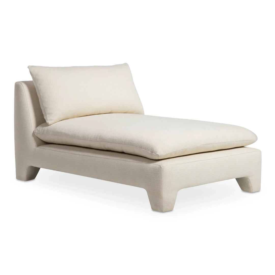 Estelle Chaise Cream - SwayLiving