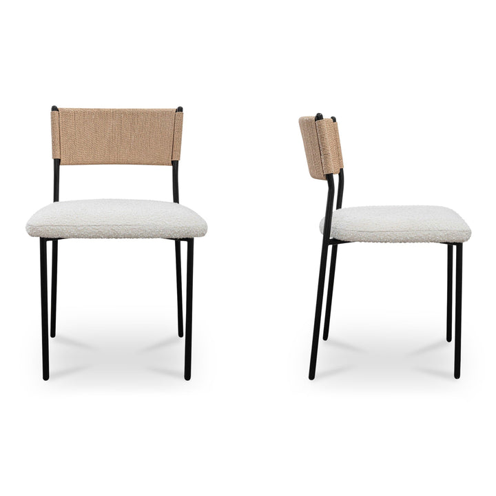 SwayLiving - Foley Dining Chair White Set Of Two - Set of 2 - ZT-1045-18 | SwayLiving