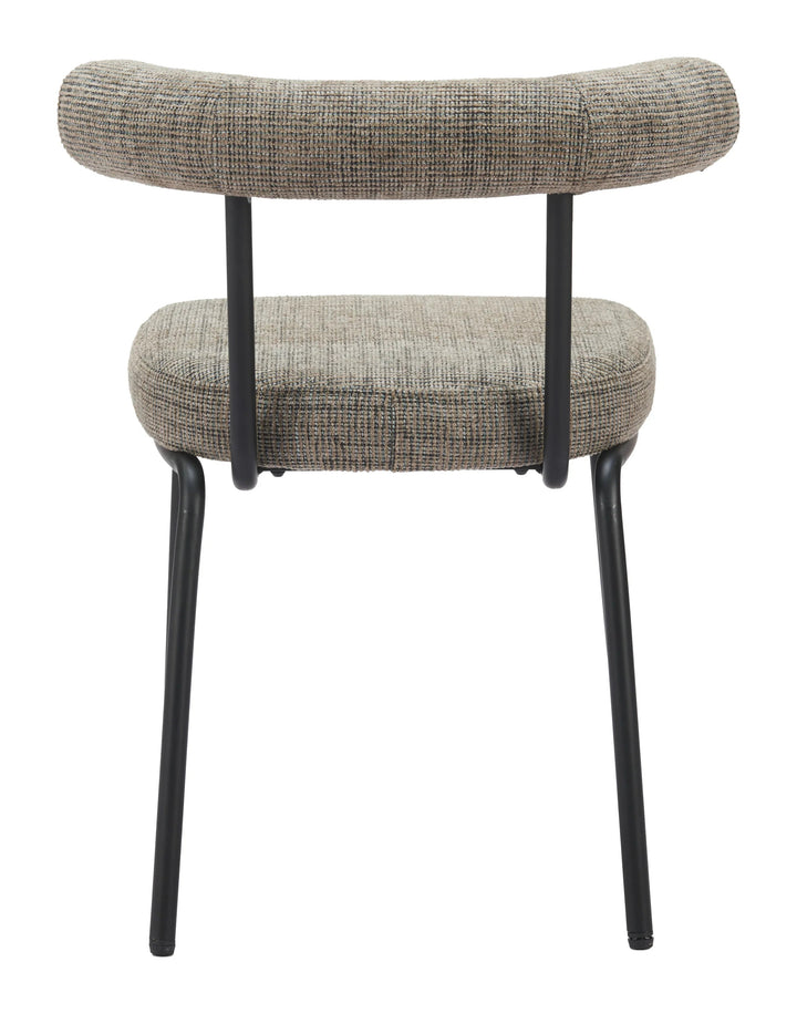 SwayLiving Kede Dining Chair (Set of 2) Green Tweed DINING CHAIRS