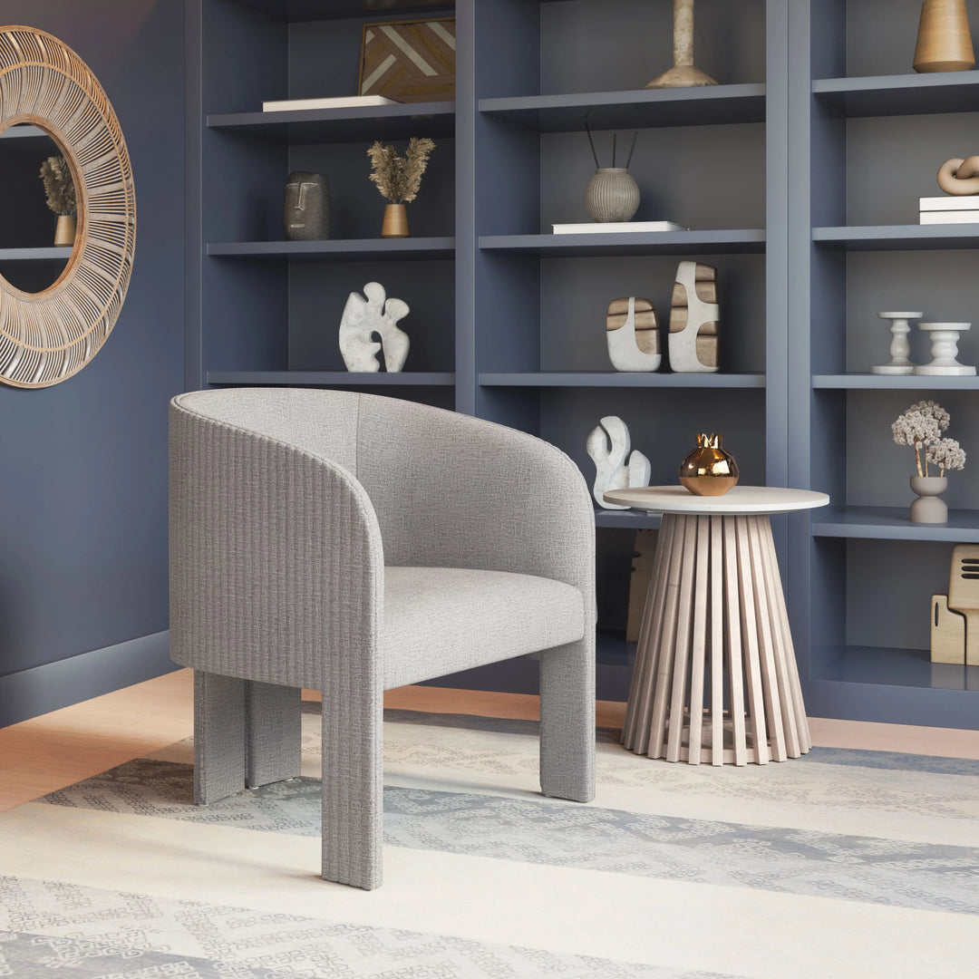 SwayLiving Hull Accent Chair Slate Gray ACCENT + LOUNGE CHAIRS