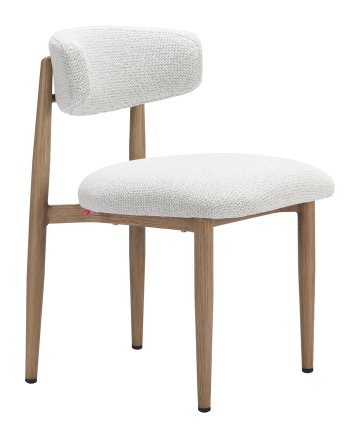 SwayLiving Bege Dining Chair White - Set of 2 DINING CHAIRS