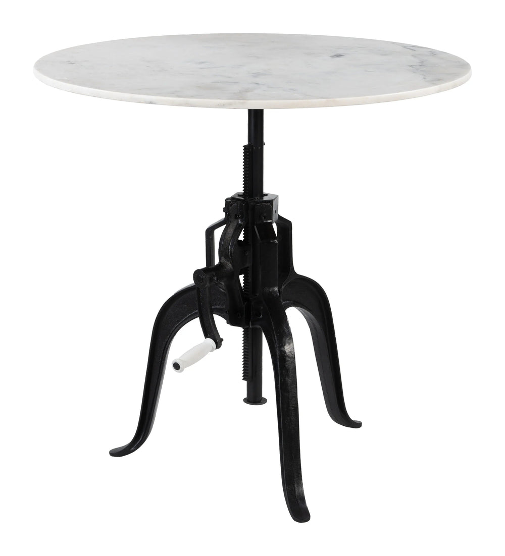 SwayLiving Mufid Bistro Table White & Black DINING TABLES
