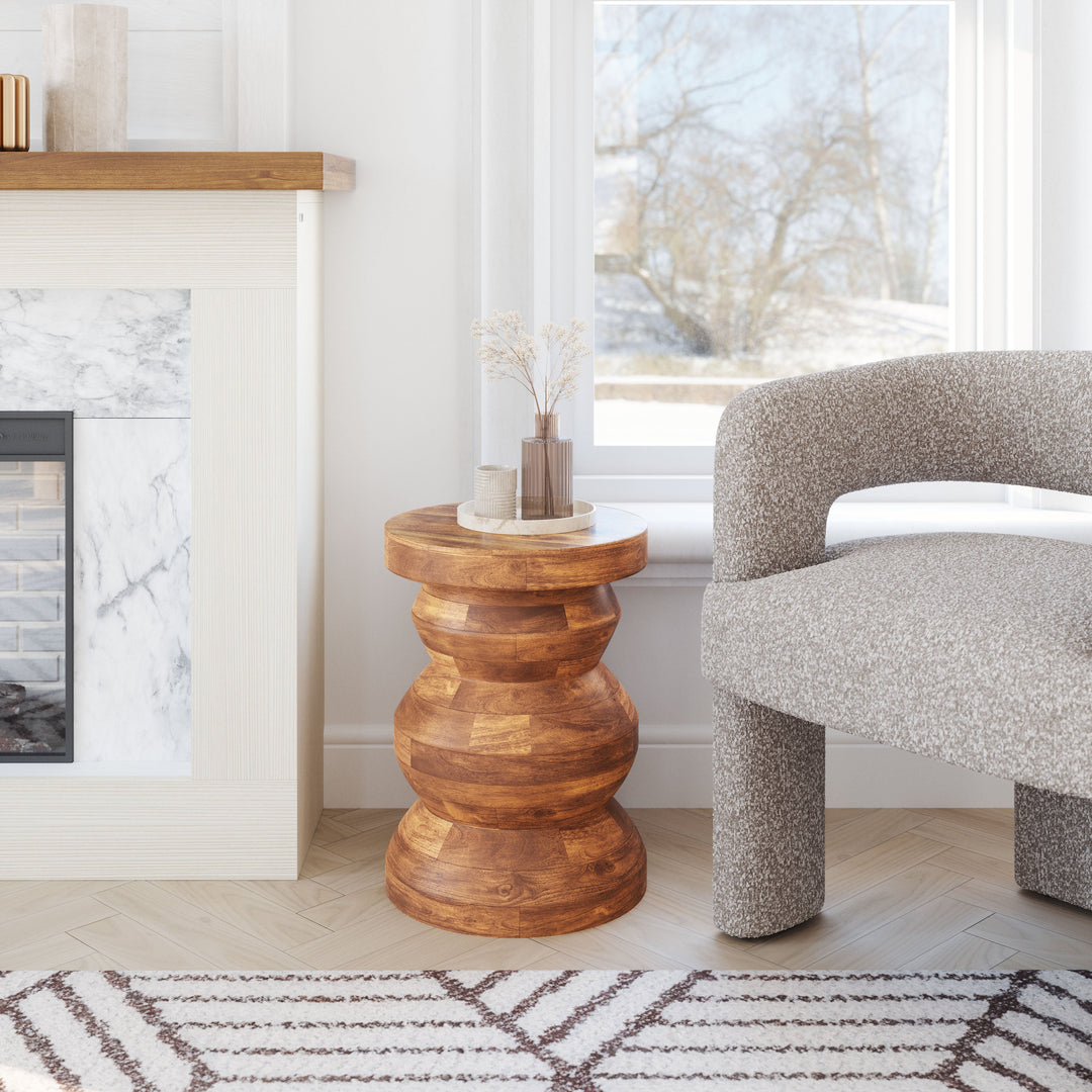 Kerala Side Table Walnut