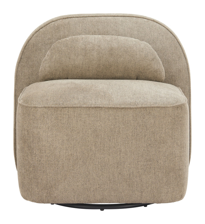 Kakao Swivel Chair Olive Brown