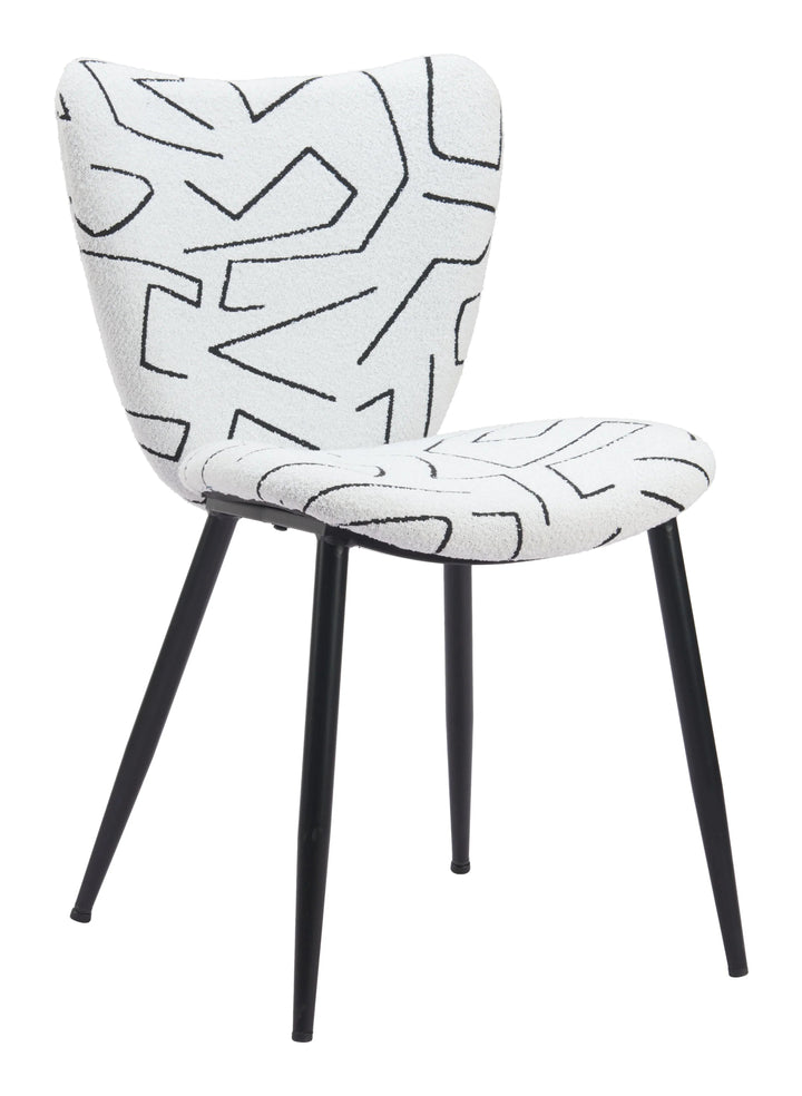 SwayLiving Prestige Dining Chair (Set of 2) White DINING CHAIRS