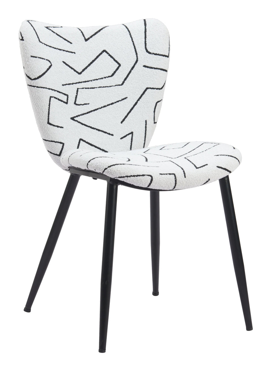 SwayLiving Prestige Dining Chair (Set of 2) White DINING CHAIRS