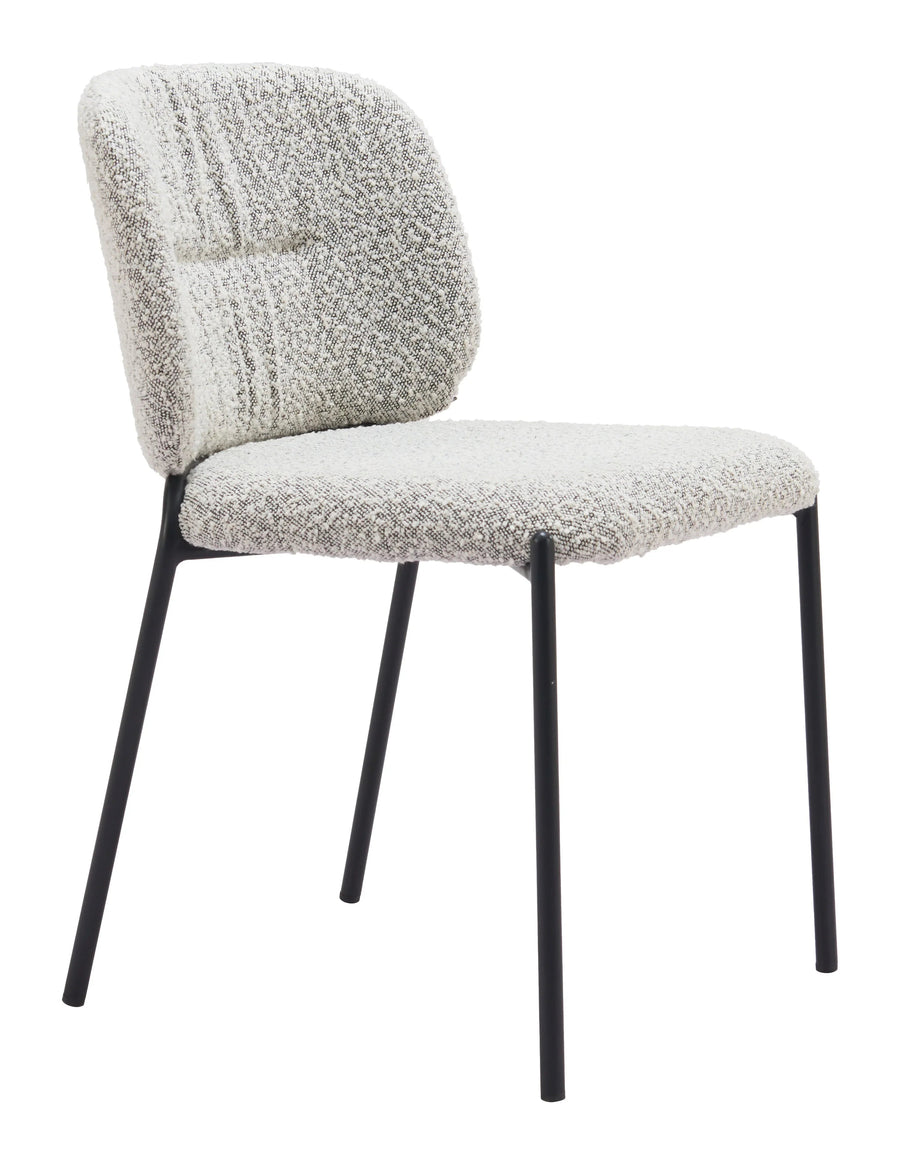 SwayLiving Plat Dining Chair (Set of 2) Gray DINING CHAIRS