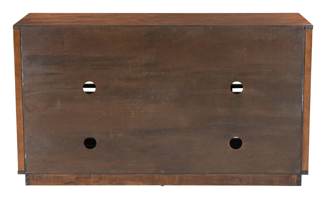 SwayLiving Linea Credenza Walnut SIDEBOARDS + CABINETS