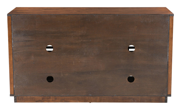 SwayLiving Linea Credenza Walnut SIDEBOARDS + CABINETS