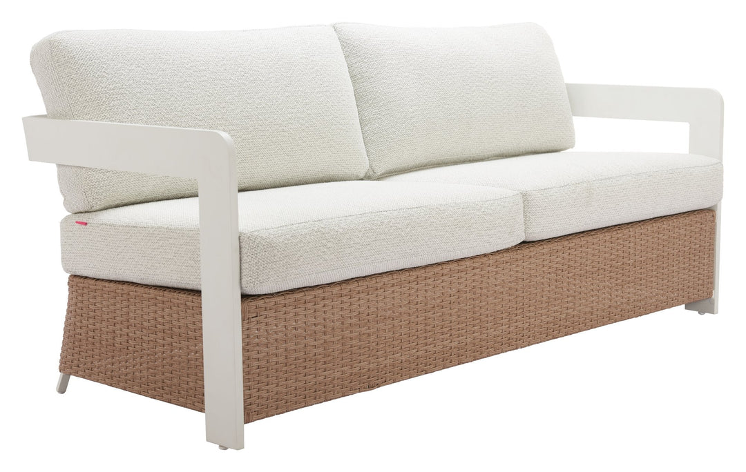 Gelo Sofa White & Brown