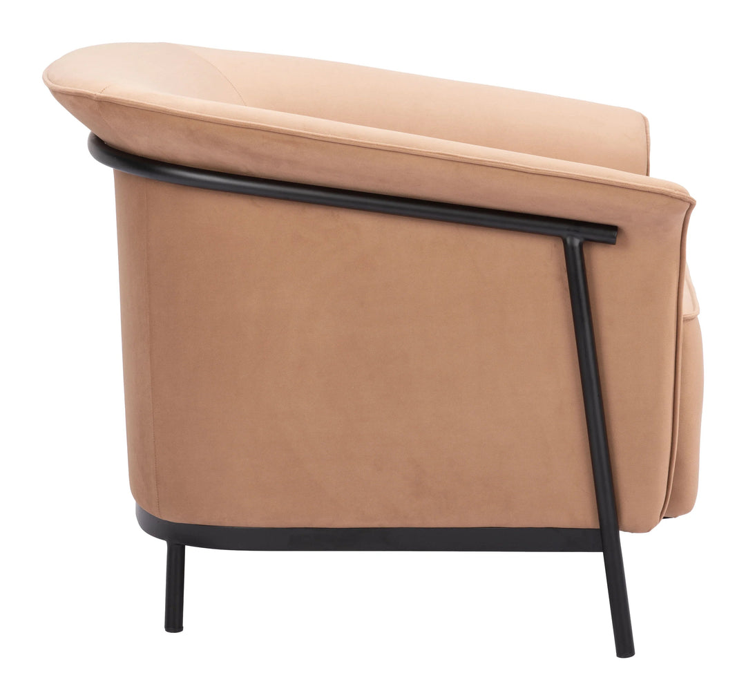 SwayLiving Burry Accent Chair Tan ACCENT + LOUNGE CHAIRS