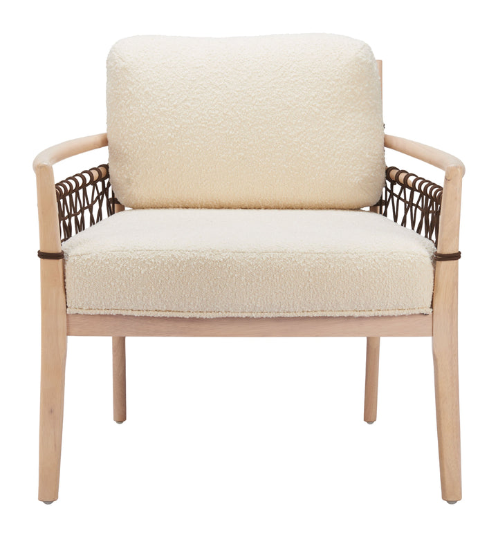 Wezly Accent Chair Ivory