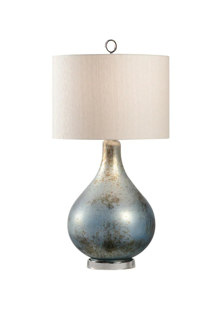 SwayLiving Blue Misty Lamp TABLE LAMPS