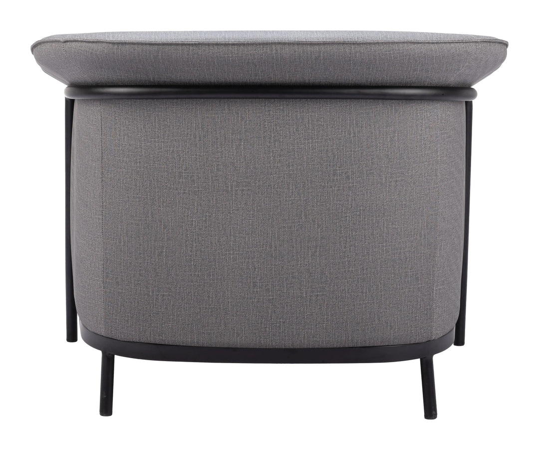 SwayLiving Burry Accent Chair Slate Gray ACCENT + LOUNGE CHAIRS